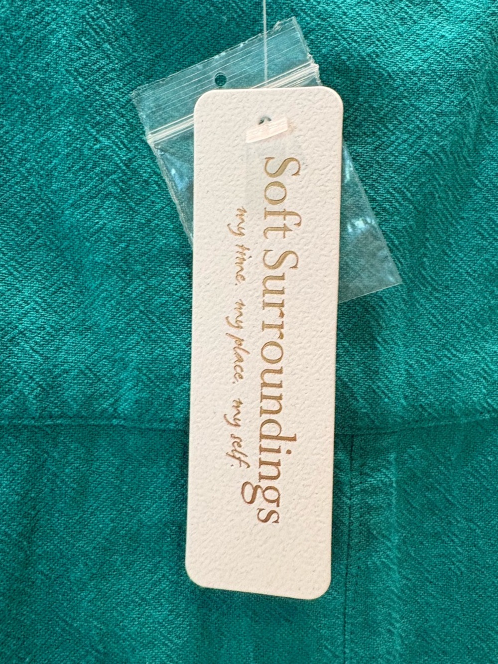 NWT Soft Surroundings Cotton Bar Harbor Gauze Top, XL - Picture 4 of 12
